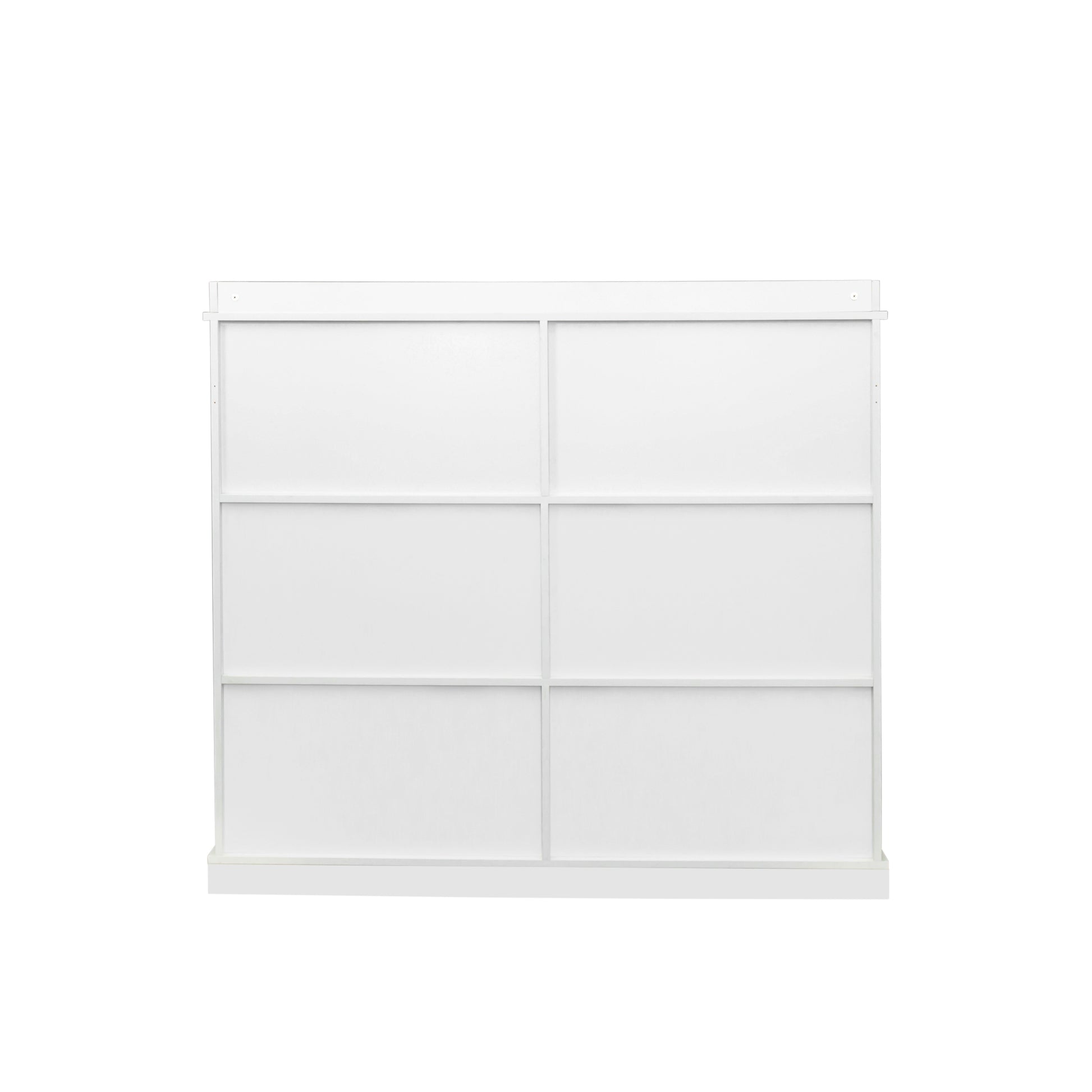 10 Shelf Bookcase White Mdf