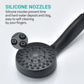 5 Mode Adjustable Settings Handheld Shower Head With Hose High Pressure Shower Heads Oil Rubbed Bronze Abs