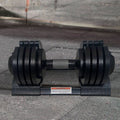 22Lbs Adjustable Dumbbell Steel Plastic Black Steel