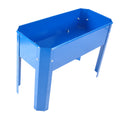 Elevated Garden Bed, Metal Elevated Outdoor Flowerpot Box, Suitable For Backyard And Terrace, Large Flowerpot, Suitable For Vegetable And Flower Blue Steel