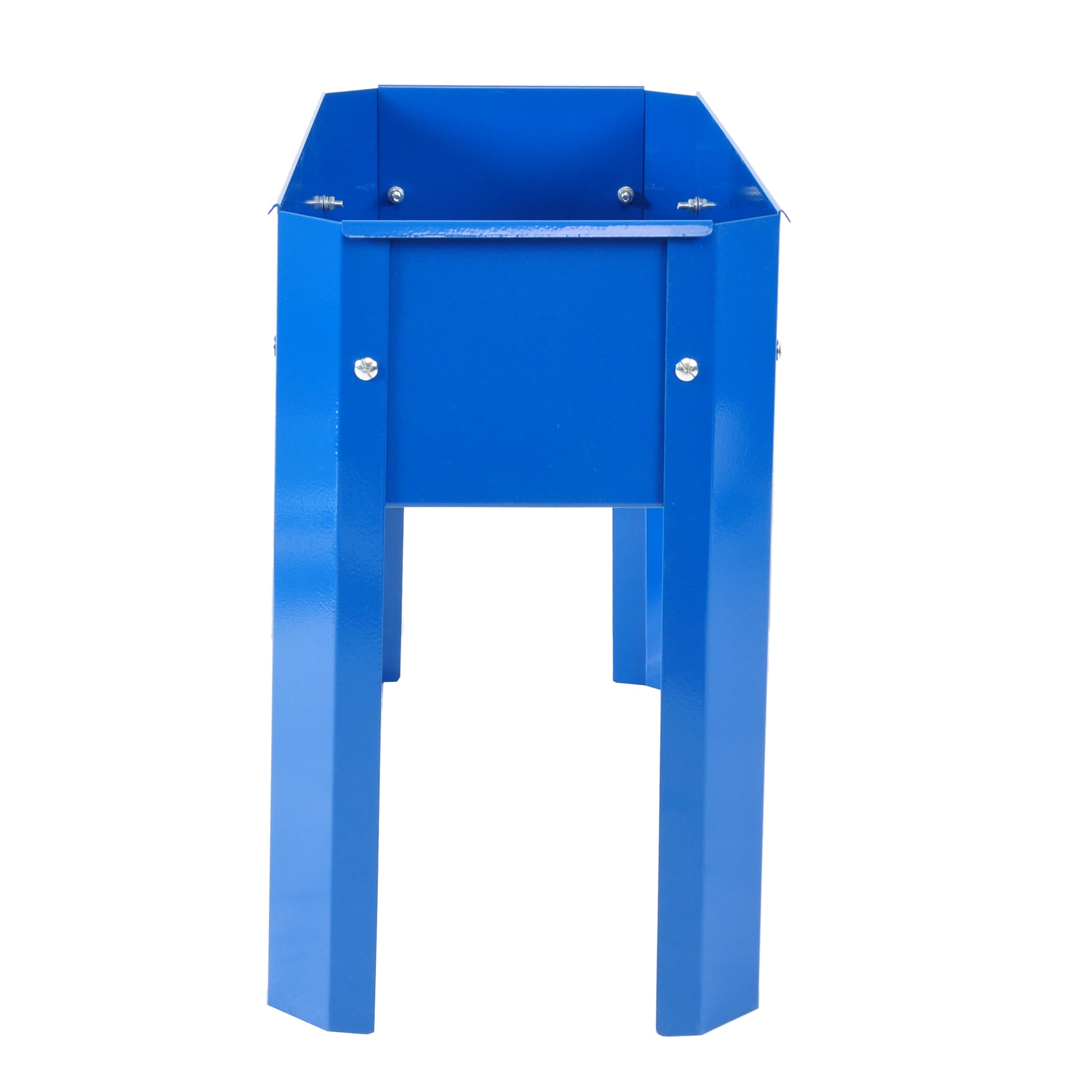 Elevated Garden Bed, Metal Elevated Outdoor Flowerpot Box, Suitable For Backyard And Terrace, Large Flowerpot, Suitable For Vegetable And Flower Blue Steel