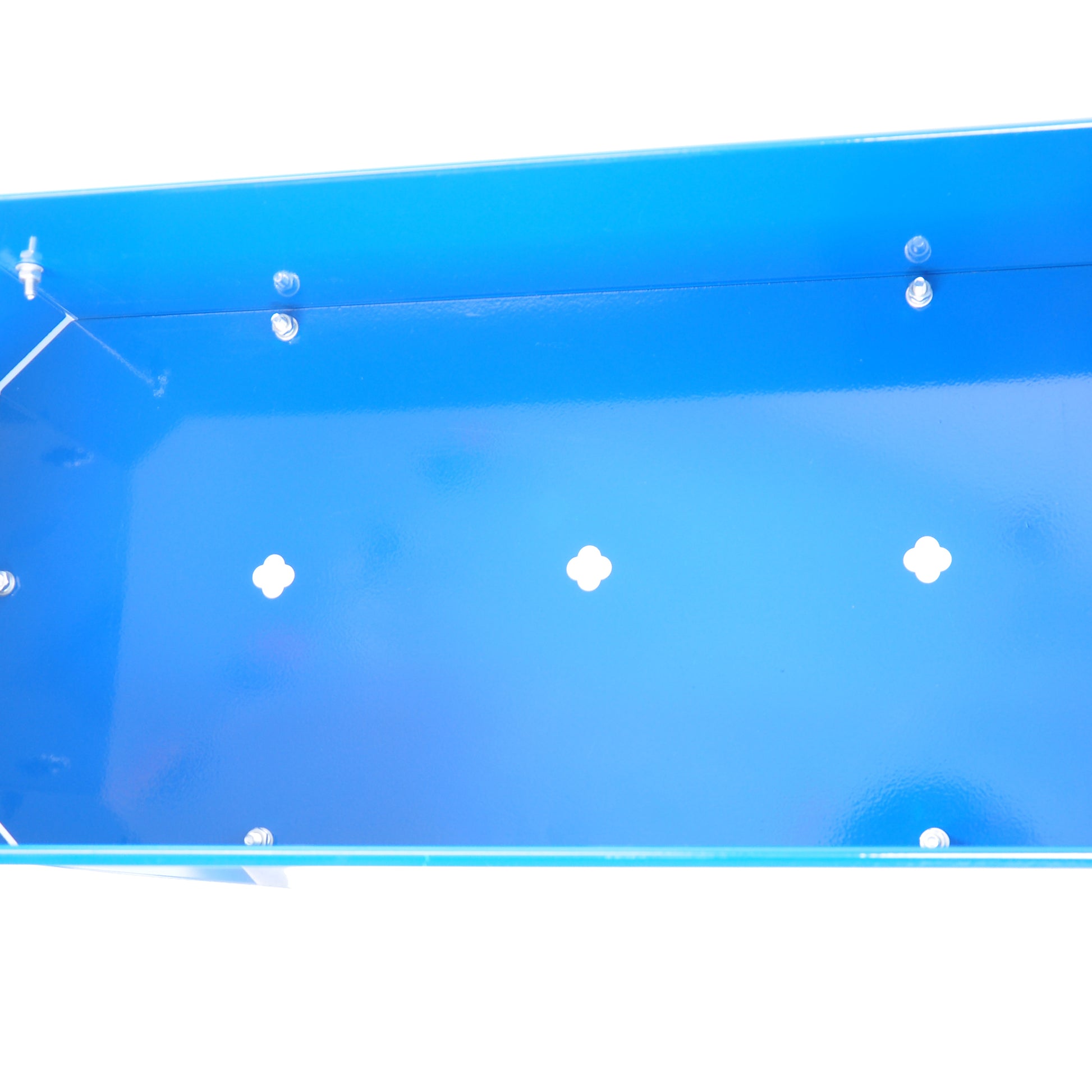 Elevated Garden Bed, Metal Elevated Outdoor Flowerpot Box, Suitable For Backyard And Terrace, Large Flowerpot, Suitable For Vegetable And Flower Blue Steel