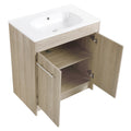 30 Inch Freestanding Bathroom Vanity Kd Packing Bvc04830Weo White Oak 2 Bathroom Freestanding Modern Plywood