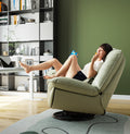 Smart Multifunction Recliner Chair Electric Green No Feather Green Pu Leather