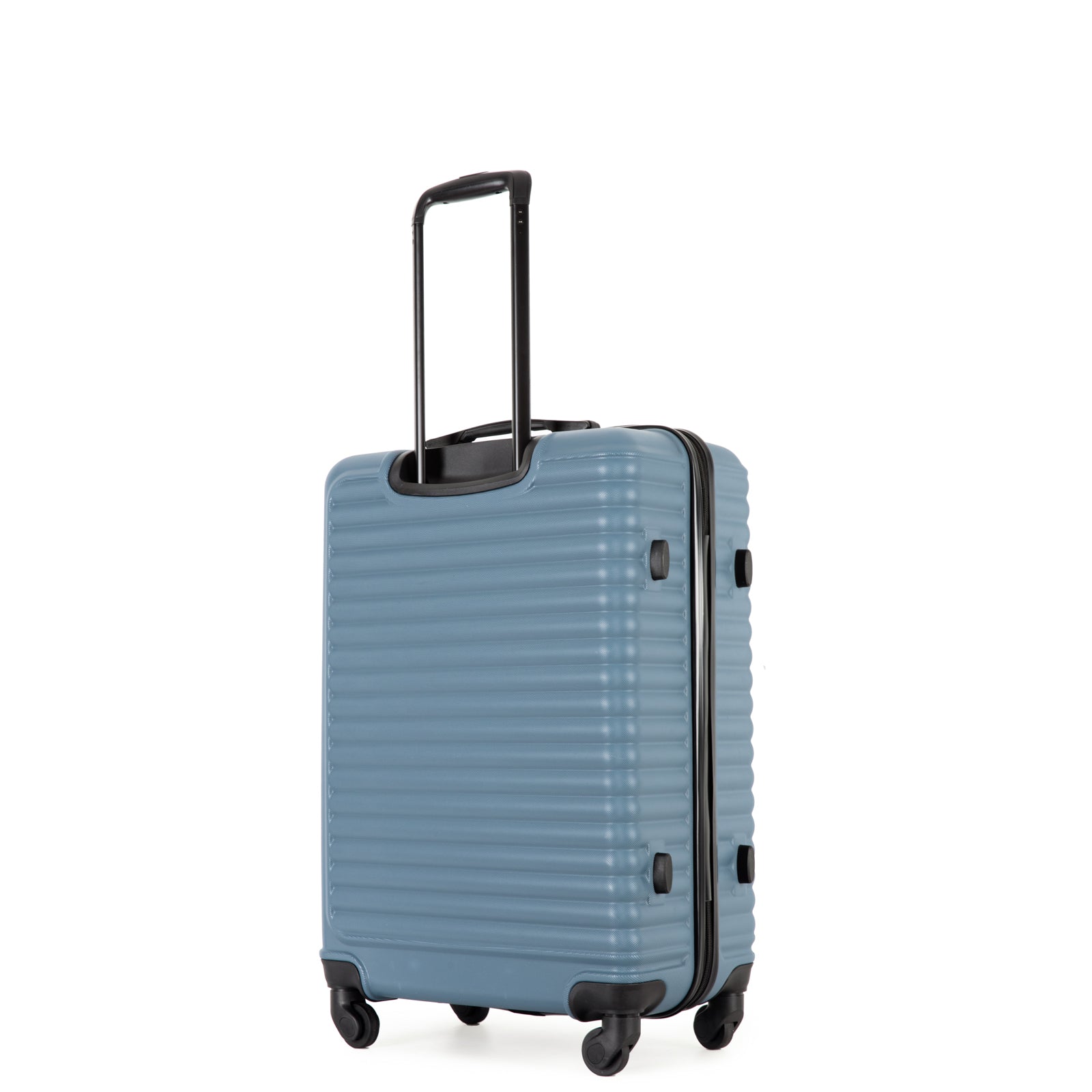 3 Piece Luggage Sets Abs Lightweight Suitcase With Two Hooks, Spinner Wheels, Tsa Lock, 20 24 28 Blue Blue Abs