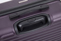 3 Piece Luggage Sets Abs Lightweight Suitcase With Two Hooks, Spinner Wheels, Tsa Lock, 20 24 28 Purple Purple Abs