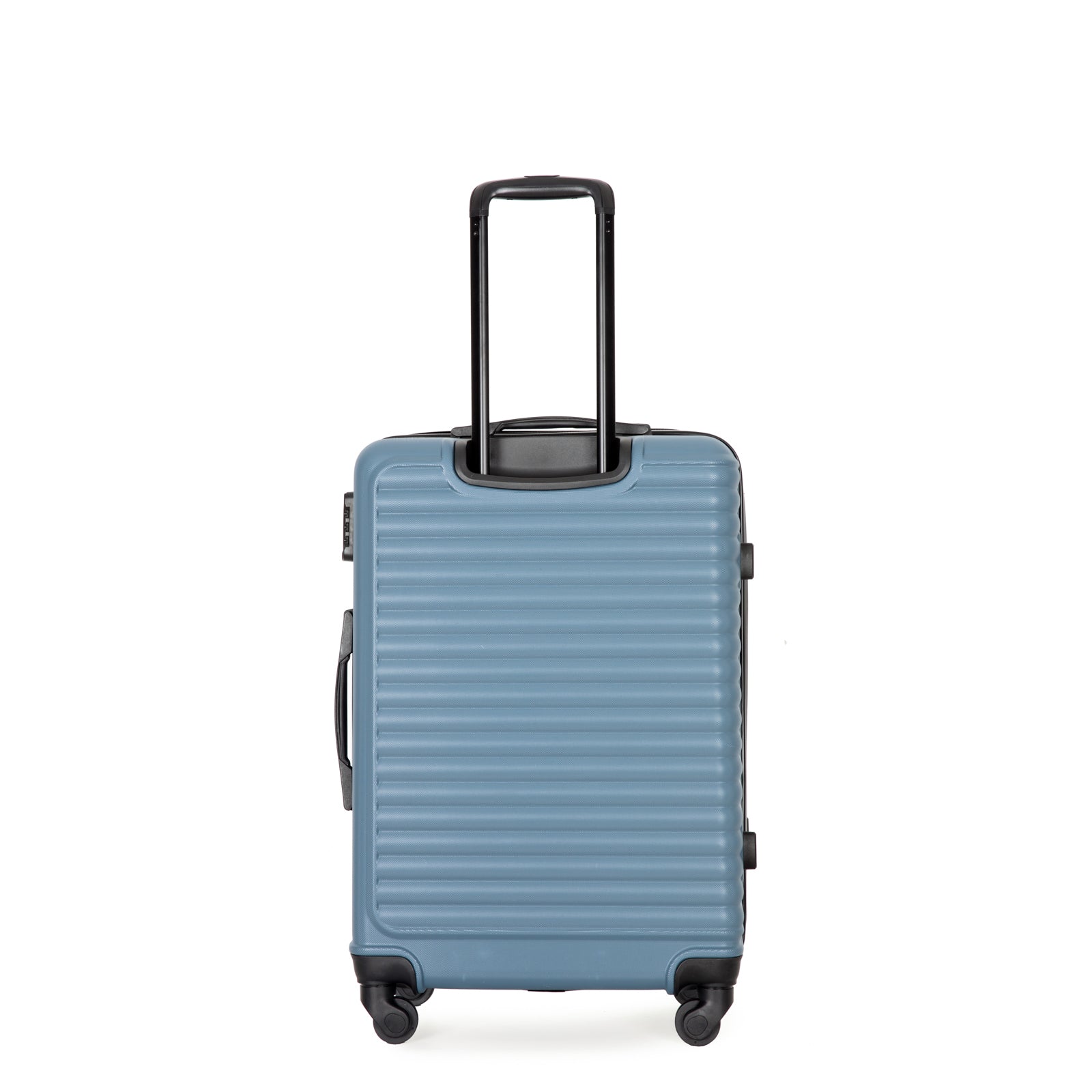 3 Piece Luggage Sets Abs Lightweight Suitcase With Two Hooks, Spinner Wheels, Tsa Lock, 20 24 28 Blue Blue Abs