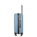 3 Piece Luggage Sets Abs Lightweight Suitcase With Two Hooks, Spinner Wheels, Tsa Lock, 20 24 28 Blue Blue Abs