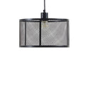 Metal Mesh Pendant Black Iron