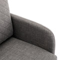 Coolmore Convertible Sleeper Sofa Bed, Modern Velvet Loveseat Couch With Pull Out Bed, Small Beautiful Seat Futon Sofa Bed With Headboard, 2 Pillows & Side Pockets For Living Room Light Grey Linen