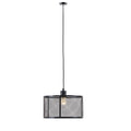 Metal Mesh Pendant Black Iron