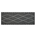 Darya Moroccan Indoor Outdoor Rug Grey Cotton