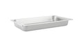 Buffet Catering Dish For Home And Outdoor 2 Sets Silver Stainless Steel