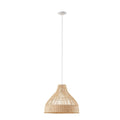 Bell Shaped Bamboo Pendant Natural Bamboo