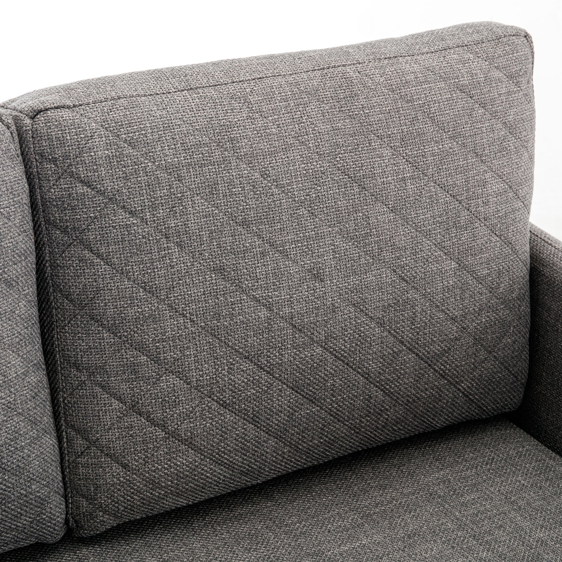 Coolmore Convertible Sleeper Sofa Bed, Modern Velvet Loveseat Couch With Pull Out Bed, Small Beautiful Seat Futon Sofa Bed With Headboard, 2 Pillows & Side Pockets For Living Room Light Grey Linen