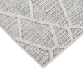 Terni Pebble Indoor Area Rug Gray Cream Polyester