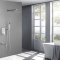 Ceiling Mounted Shower System Combo Set With Handheld And 16