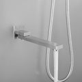 Ceiling Mounted Shower System Combo Set With Handheld And 16