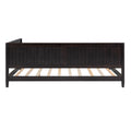 Full Size Wood Daybed Sofa Bed, Espresso Espresso Solid Wood Mdf