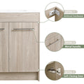 30 Inch Freestanding Bathroom Vanity Kd Packing Bvc04830Weo White Oak 2 Bathroom Freestanding Modern Plywood