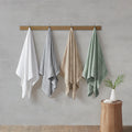 Sustainable Antimicrobial Bath Towel 6 Piece Set Natural Polyester