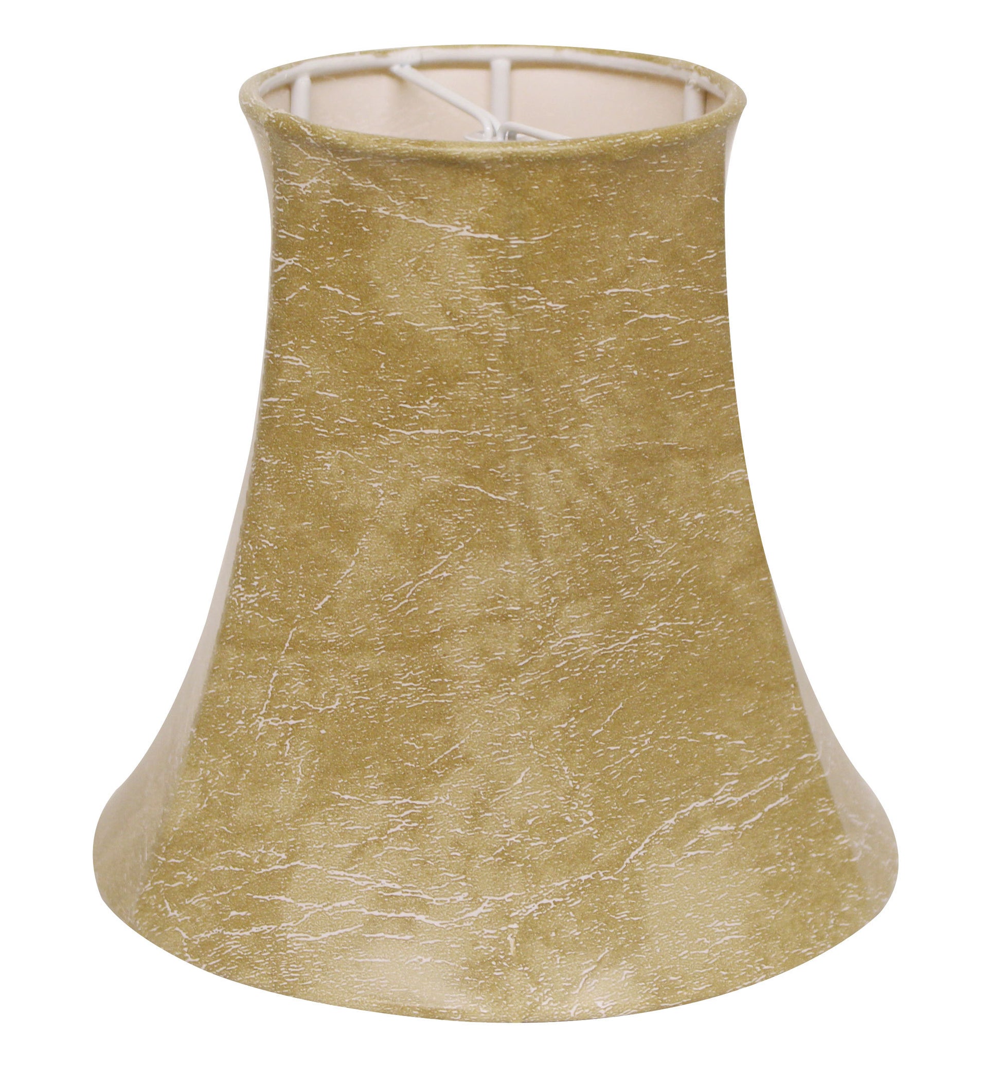 Slant Faux Animal Hide Chandelier Lampshade With Flame Clip, Parchment Set Of 6 Natural Parchment