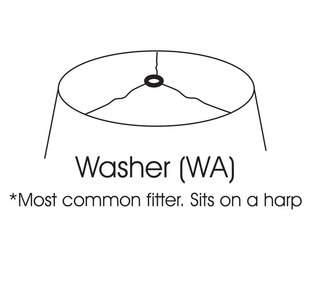 Slant Deep Empire Hardback Lampshade With Washer Fitter, White White Linen