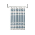 Shower Curtain With 3M Treatment Blue Polyester