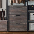 Monica Wood Walk In Closet System Rustic Mdf Melamine