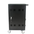 Mobile Charging Cart And Cabinet For Tablets Laptops 35 Device B30Plus Matt Black Steel Metal