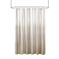 Ombre Printed Seersucker Shower Curtain Taupe Polyester