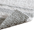 Reversible Bath Rug Grey Cotton