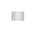 Reversible Bath Rug Taupe Cotton