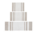 Reversible Bath Rug Taupe Cotton