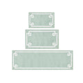 Cotton Tufted Bath Rug 24X72 Seafoam Cotton