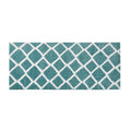 Reversible High Pile Tufted Microfiber Bath Rug Aqua Microfiber