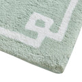 Cotton Tufted Bath Rug 24X72 Seafoam Cotton