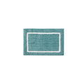 Reversible High Pile Tufted Microfiber Bath Rug Aqua Microfiber