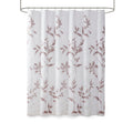 Burnout Printed Shower Curtain Mauve 72X72