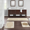 Cotton Tufted Bath Rug 20X30 Taupe Cotton