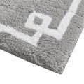 Cotton Tufted Bath Rug 24X40 Grey Cotton