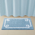 Cotton Tufted Bath Rug 24X40 Blue Cotton