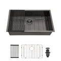 28 Single Bowl Undermount Sink 23