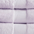 Cotton 6 Piece Bath Towel Set Lavender Cotton