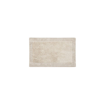 100% Cotton Tufted 3000 Gsm Reversible Bath Rug Natural Cotton