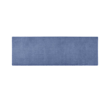 Bath Rug Navy Polyester