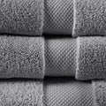 1000Gsm 100% Cotton 6 Piece Towel Set Charcoal Cotton