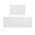 100% Cotton Tufted 3000 Gsm Reversible Bath Rug White Cotton