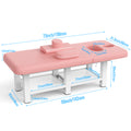 80 Inches Wide High Quality Furniture Beauty Salon Beauty Bed Modern Massage Bed Pink Quality Leather Pink Pu Leather