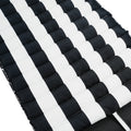 2Pcs Set Outdoor Lounge Chair Cushion Replacement Patio Funiture Seat Cushion Chaise Lounge Cushion Black White Black White Polyester